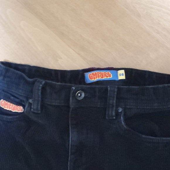 Empyre Kids Casual Black Bottoms Size 26 Corduroy - Picture 2 of 4